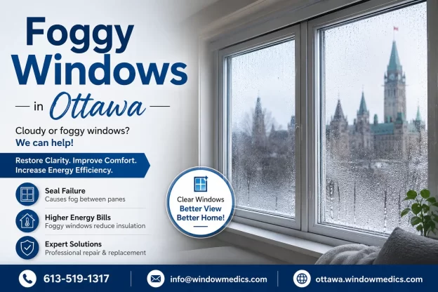 Repair Foggy Windows in Ottawa