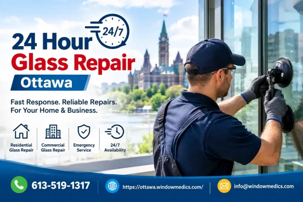 24 hour glass repair Ottawa